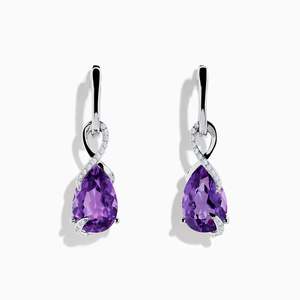 Earrings For Sale Jewellery Nz: Violet - Amethyst Earrings
