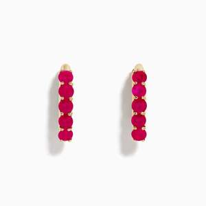 Earrings For Sale Jewellery Nz: Layla - Ruby Earrings