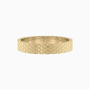Wedding Band Nz: Raphana - Yellow Gold
