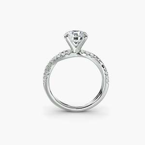 New Collection: The Twisted Pavé Solitaire