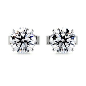 Diamond Stud Earrings NZ 14K Gold