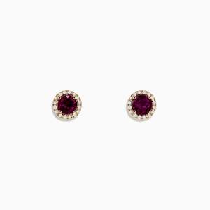 Isabel - Garnet Earrings