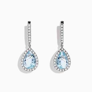 Iris - Aquamarine Earrings