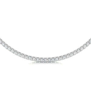 Diamond Tennis Necklace White Gold