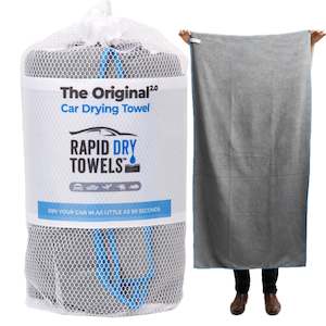 Rapiddry Family: Original 2.0 – 32-Pack Professional Car Drying Towels (150 x 75 cm / 59 x 30 in)