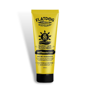 Products: 100ml Flatdog Bodyguard Regular Mineral-based Sunscreen