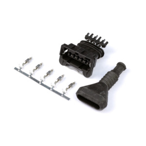 Outputs And Ignition Systems: Haltech plug and pins set - Bosch 5 pin female connector