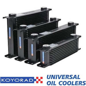 Koyorad Alloy Radiators: Koyo Performance Oil Cooler, 10 Row, 11.25" x 3" x 2" Thick