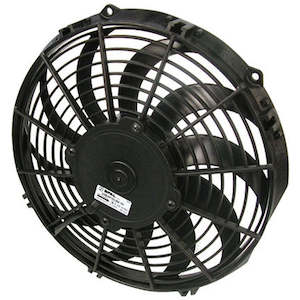 Spal Cooling Fans: Spal electric fan - 12v - 10" - skew blades - puller