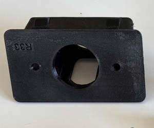 3D printed Haltech 8 button keypad mount - R33 Skyline