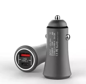 Car Charger Adapter - 2 Port (1 USB + 1 Type-C) - JHY10 rapid tech solutions