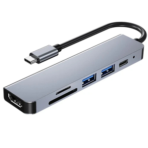 4K HD Docking Station 7 In 1 Type-C Hub Multifunction Adapter Connector For HDTV&hellip;