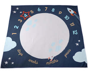 Kids Baby: SPACESHIP MILESTONE MAT