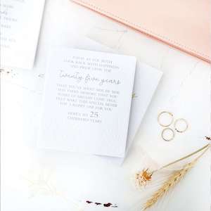 Wedding Anniversary: ANNIVERSARY VERSE