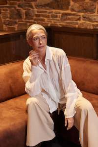 Brave True: WHITE MIRA SHIRT