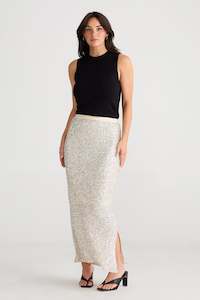 Brave True: CHAMPAGNE DAZZLE SKIRT
