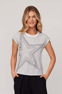 GREY JINNY STAR TEE