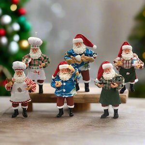 Christmas 1: SANTA WORKSHOP ORNAMENTS