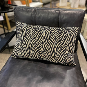 Gold Animal Print Cushion