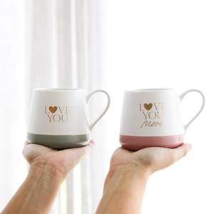 Home Decor: LOVE YOU MUG SET