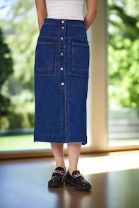 Sylvie Denim Skirt