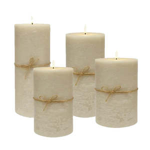TAUPE LED FLAMELESS CANDLES