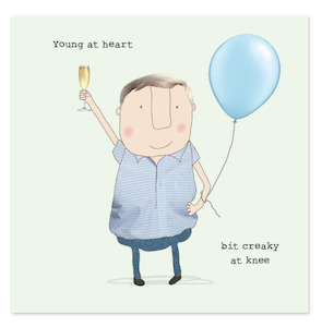 Cards: CREAKY BIRTHDAY CARD