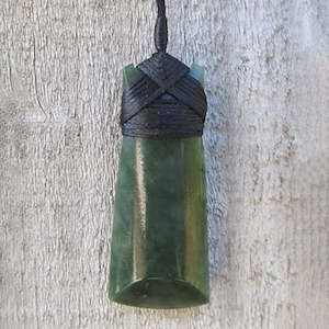 60mm Greenstone Toki Necklace