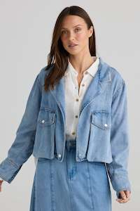 Jackets Coats: CRUISE DENIM JACKET