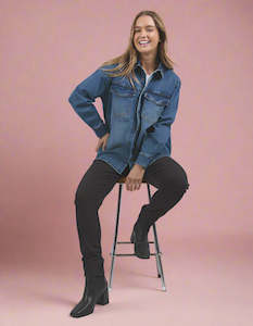 Jackets Coats: VINTAGE DAISY OVERSHIRT