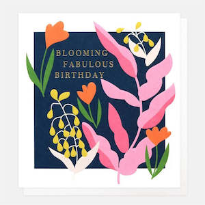 Cards: Blooming Fabulous Birthday