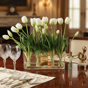Cote Noire White Heritage Tulips
