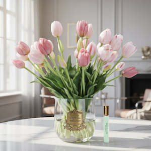 Cote Noire Pink Oval Tulips