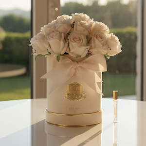 Cote Noire: Cote Noire Hat Box Bouquet Blush