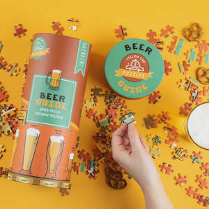 Gifts For Him: 1000pc Beer Jigsaw Puzzle