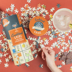 Gifts For Him: 1000pc Cocktail Jigsaw Puzzle