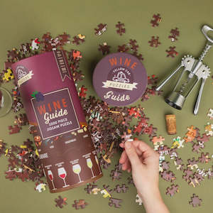 Gifts For Him: 1000pc Wine Jigsaw Puzzle