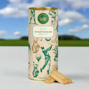 Golf Shortbread Tube 180g