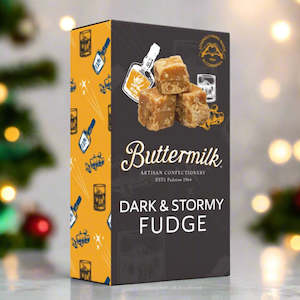 Gifts For Him: Buttermilk Dark & Stormy Rum Fudge