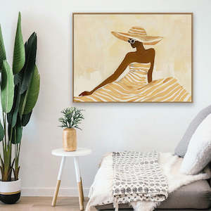 Art: BEACH BEAUTY LEFT