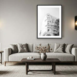 Art: DIOR GLASS FRAMED ART