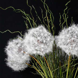 Artificial Flowers: 100cm Artificial Danelion Spray