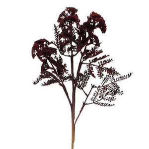 72cm Burgundy Wild Flower Artificial