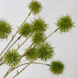 57cm Green Chestnut Pod Artificial Bundle