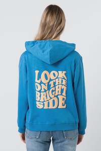 Stella Gemma: Stella + Gemma Aqua Bright Side Hoodie