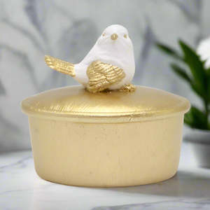 10.9cm Carla Bird Trinket Box