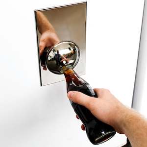 Magnetic Bottle Opener Chrome