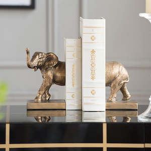 Le Monde Elephant Bookends