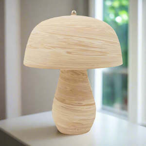 Stoneligh Roberson: TERRACOTTA MUSHROOM LAMP