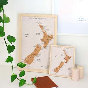 Splosh NZ Travel Map Small